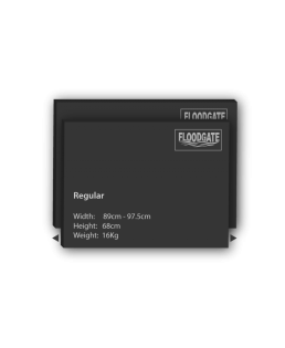 Floodgate : barrière anti-inondation amovible 68 cm | Orisques