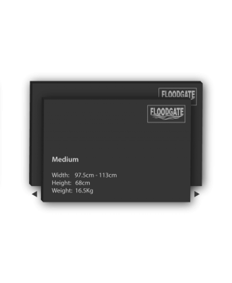 Floodgate : barrière anti-inondation amovible 68 cm | Orisques