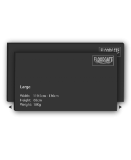 Floodgate : barrière anti-inondation amovible 68 cm | Orisques