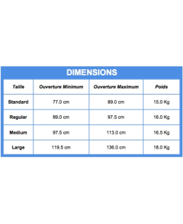 Floodgate : barrière anti-inondation amovible 68 cm | Orisques