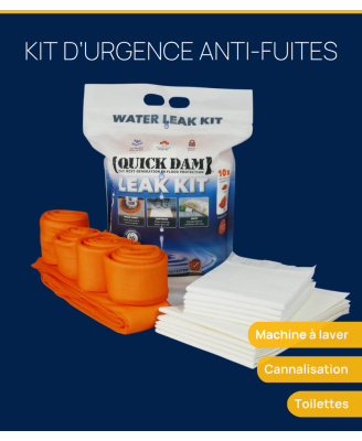 Kit anti-fuites Interieures - La Solution Complète d'Urgence