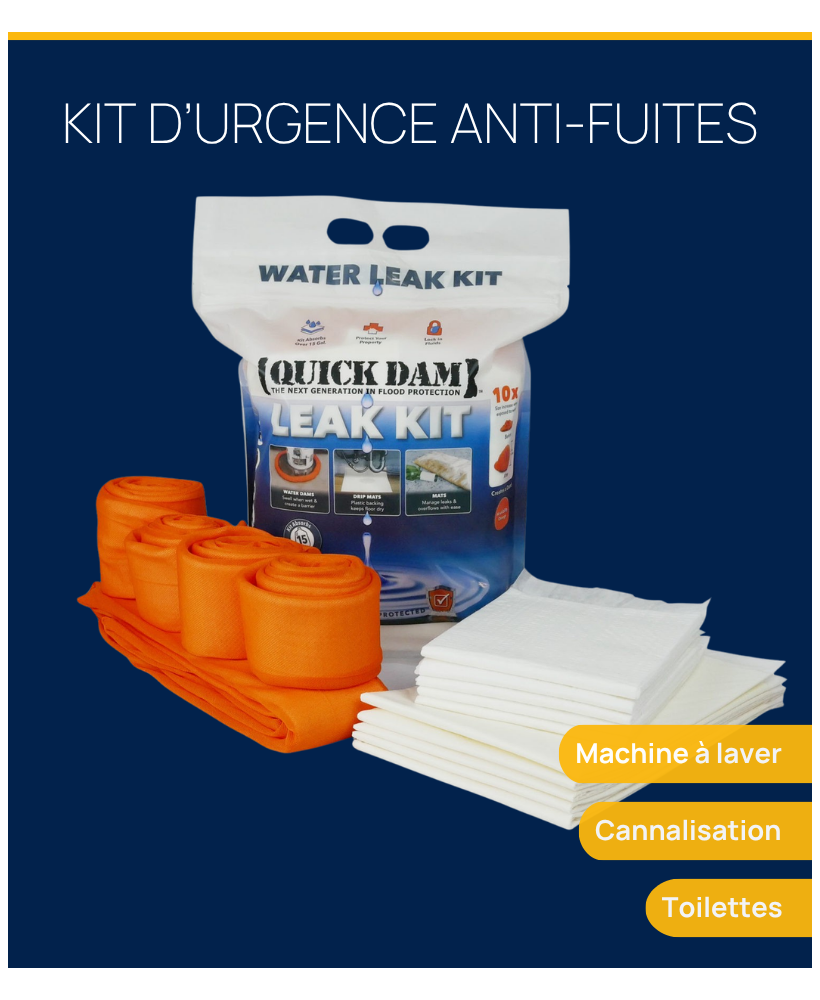 Kit anti-fuites Interieures - La Solution Complète d'Urgence