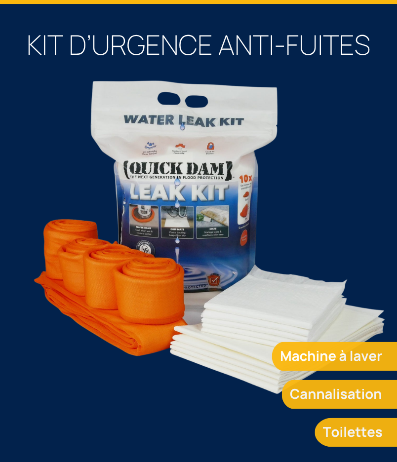 Kit anti-fuites Interieures - La Solution Complète d'Urgence