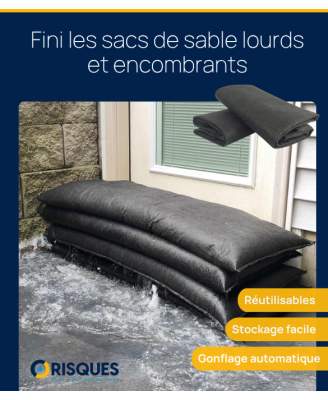 25 sacs Jumbo Anti Inondations QuickDam