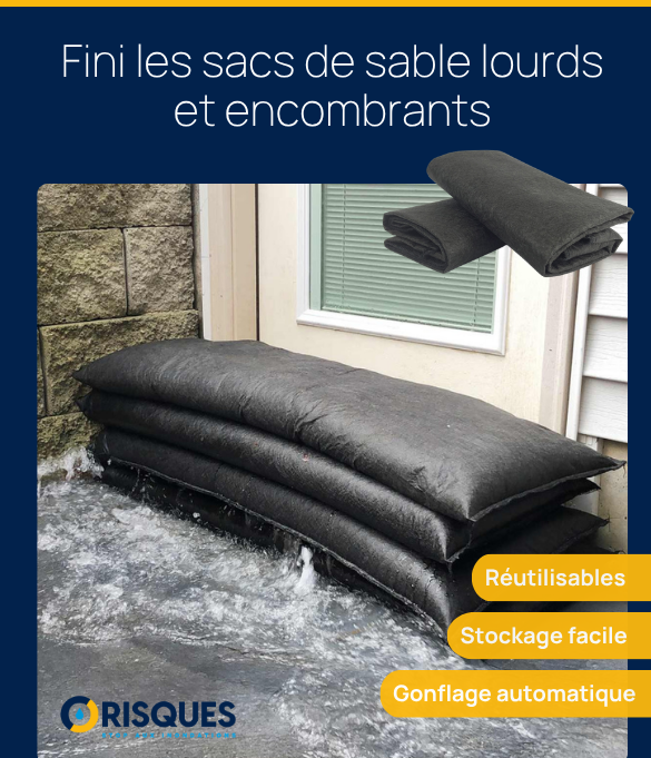 25 sacs Jumbo Anti Inondations QuickDam