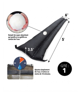 Boudin anti-inondations Quickdam