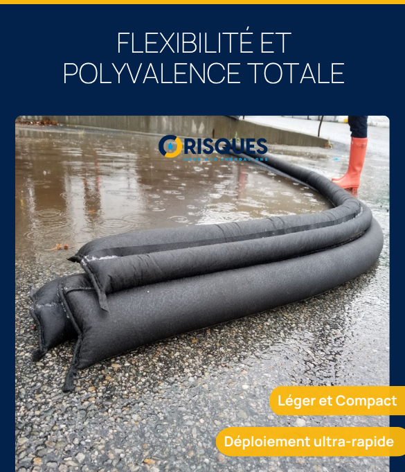 Boudin anti-inondations Quickdam