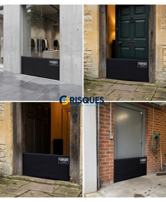 Floodgate : barrière anti-inondation amovible 68 cm | Orisques