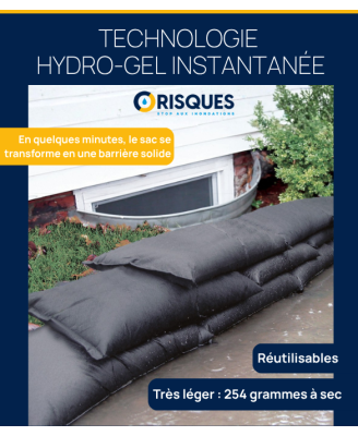 6 sacs Anti Inondations QuickDam