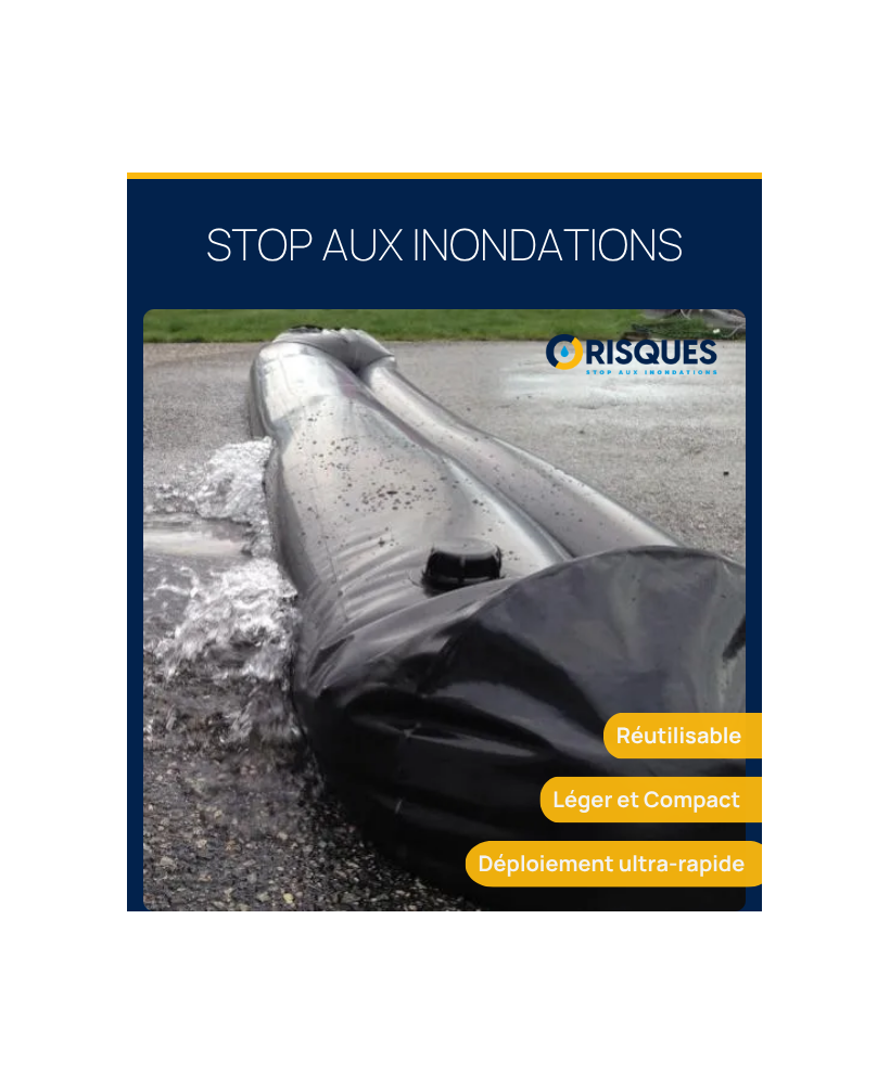 Barrage mobile anti-inondations - Watercurb