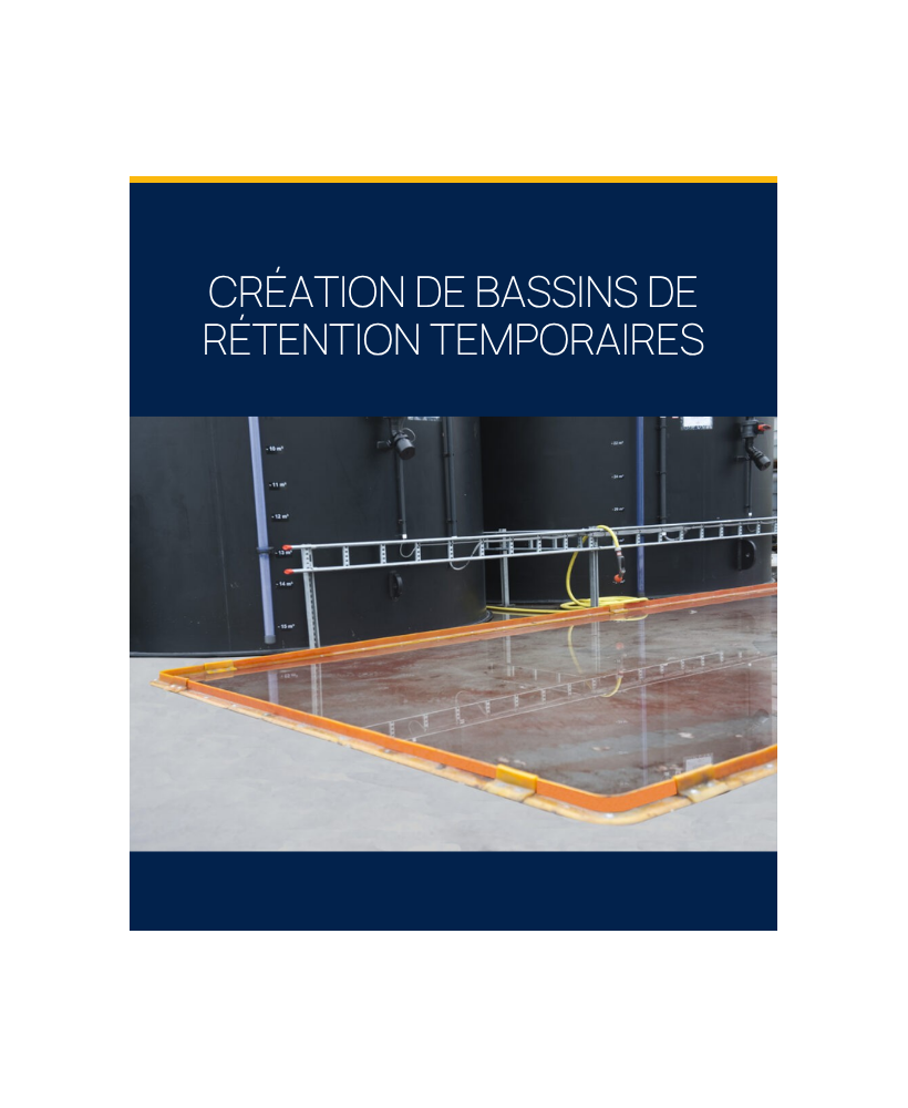 Eco-Barrière : Ruissellement / zone de rétention / carénage