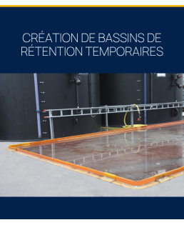 Eco-Barrière : Ruissellement / zone de rétention / carénage