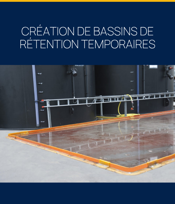Eco-Barrière : Ruissellement / zone de rétention / carénage