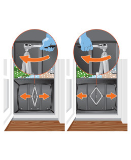 Floodgate : barrière anti-inondation amovible 68 cm | Orisques