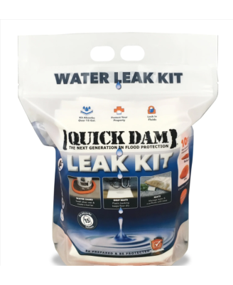 WU-KIT QuickDam : le seau qui contient et éponge une fuite en 5 minutes