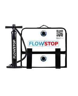 Flowstop : le batardeau gonflable qui se cale dans l'ouverture en 4 minutes