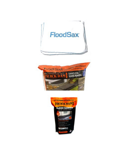 Pack Maison anti-inondation : 20 FloodSax + 6 sacs QuickDam + 1 boudin
