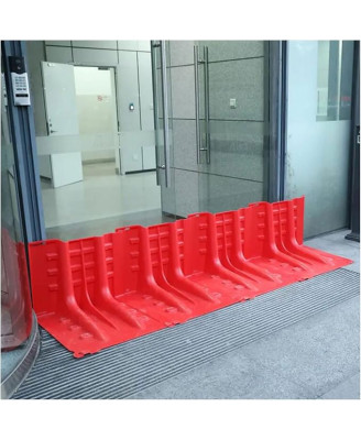 Aqua Rempart – Kit porte 1,40 m : barrière anti-inondation modulable, 4 éléments