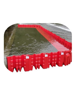 Aqua Rempart – Kit garage 3 m : barrière anti-inondation modulable, 6 éléments