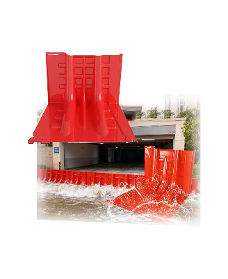 Aqua Rempart – Kit portail 5 m : barrière anti-inondation modulable, 9 éléments